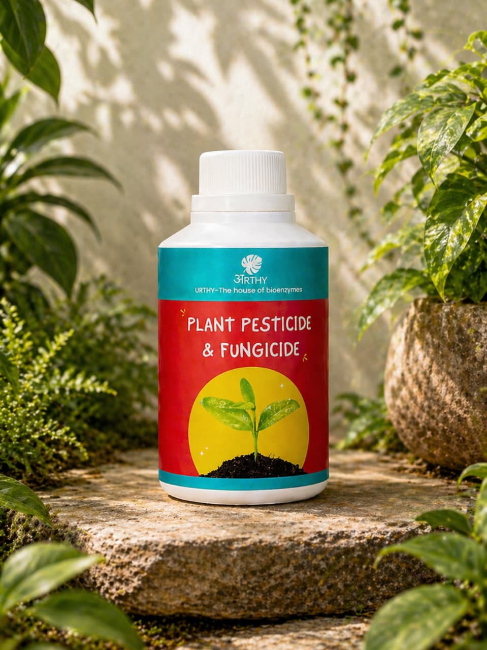 Urthy Plant Pesticide & Fungicide - Natural, Non-Toxic, and Eco-Friendly-250ML
