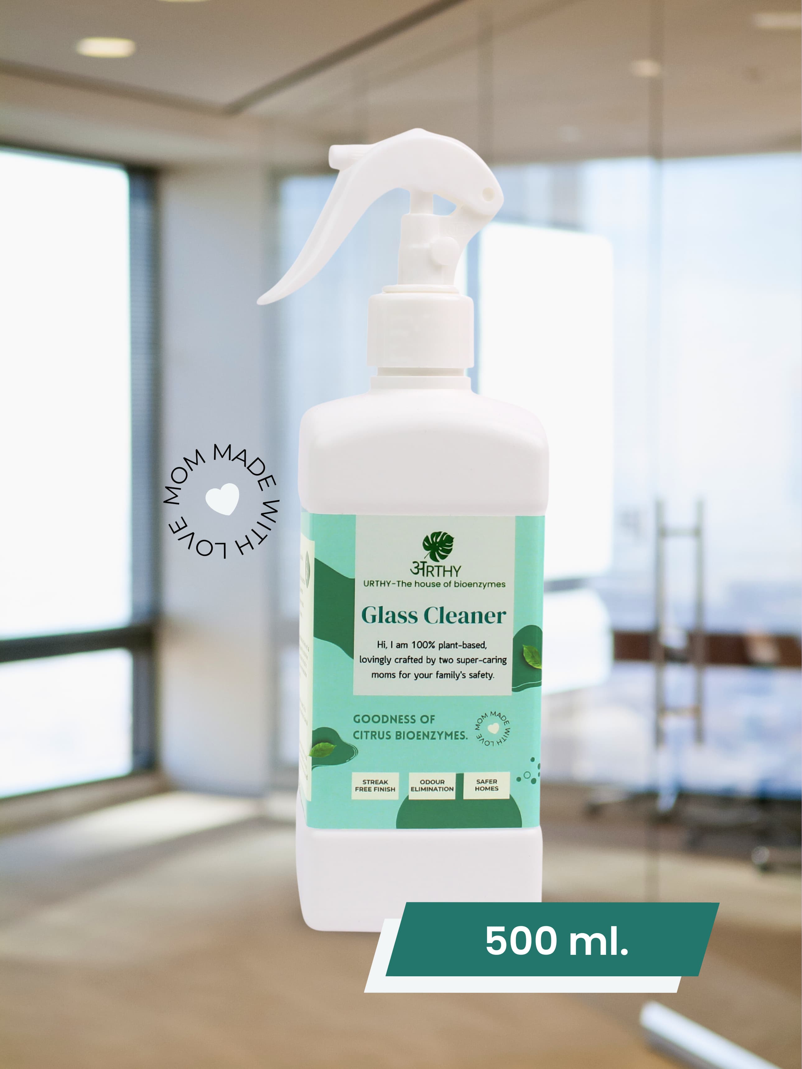 Urthy: The Safest & Best Natural Window Cleaner for Your Home and Pets