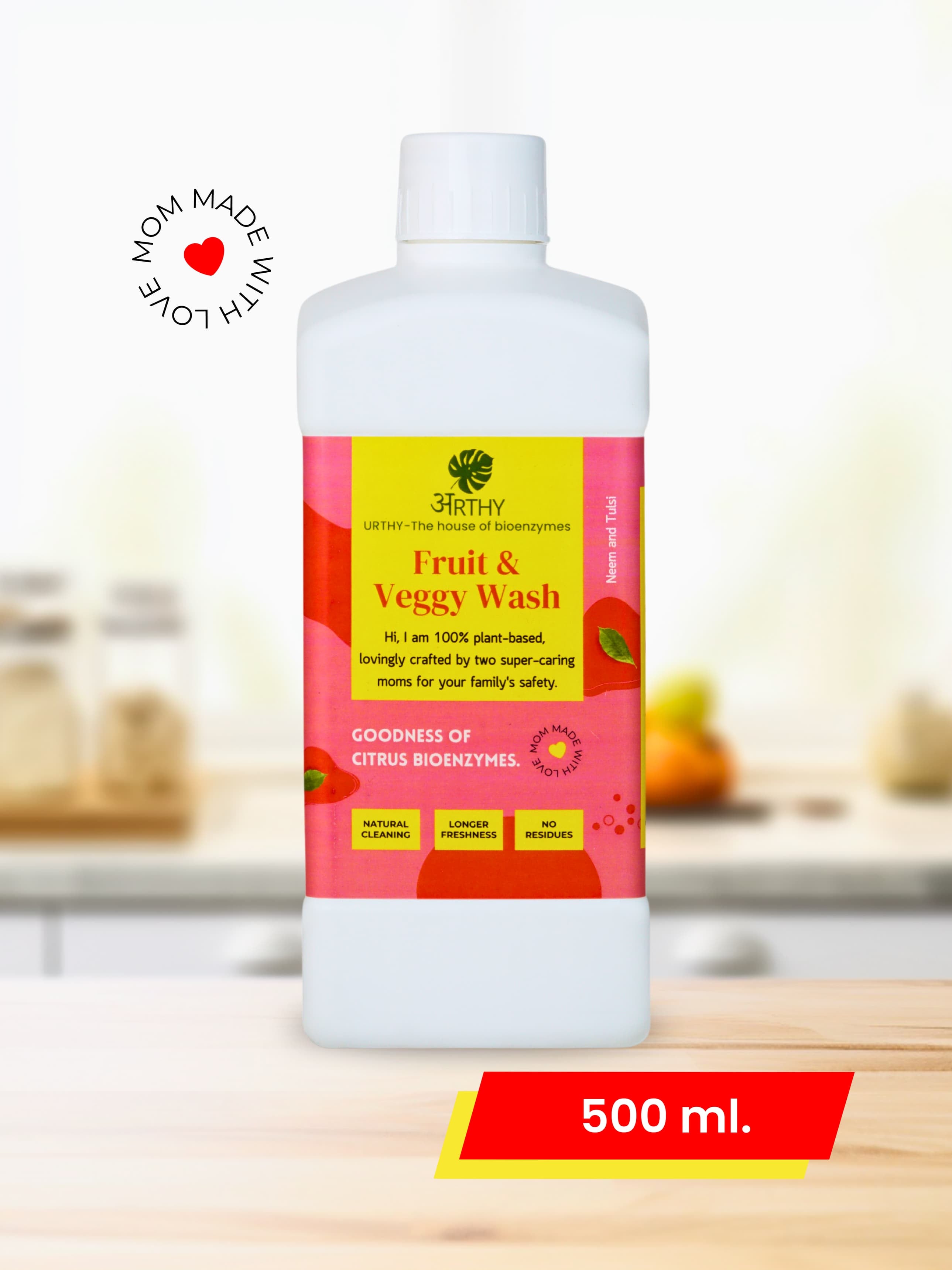 Fruit & Veggie Wash: with the goodness of Neem, Haldi & Tulsi