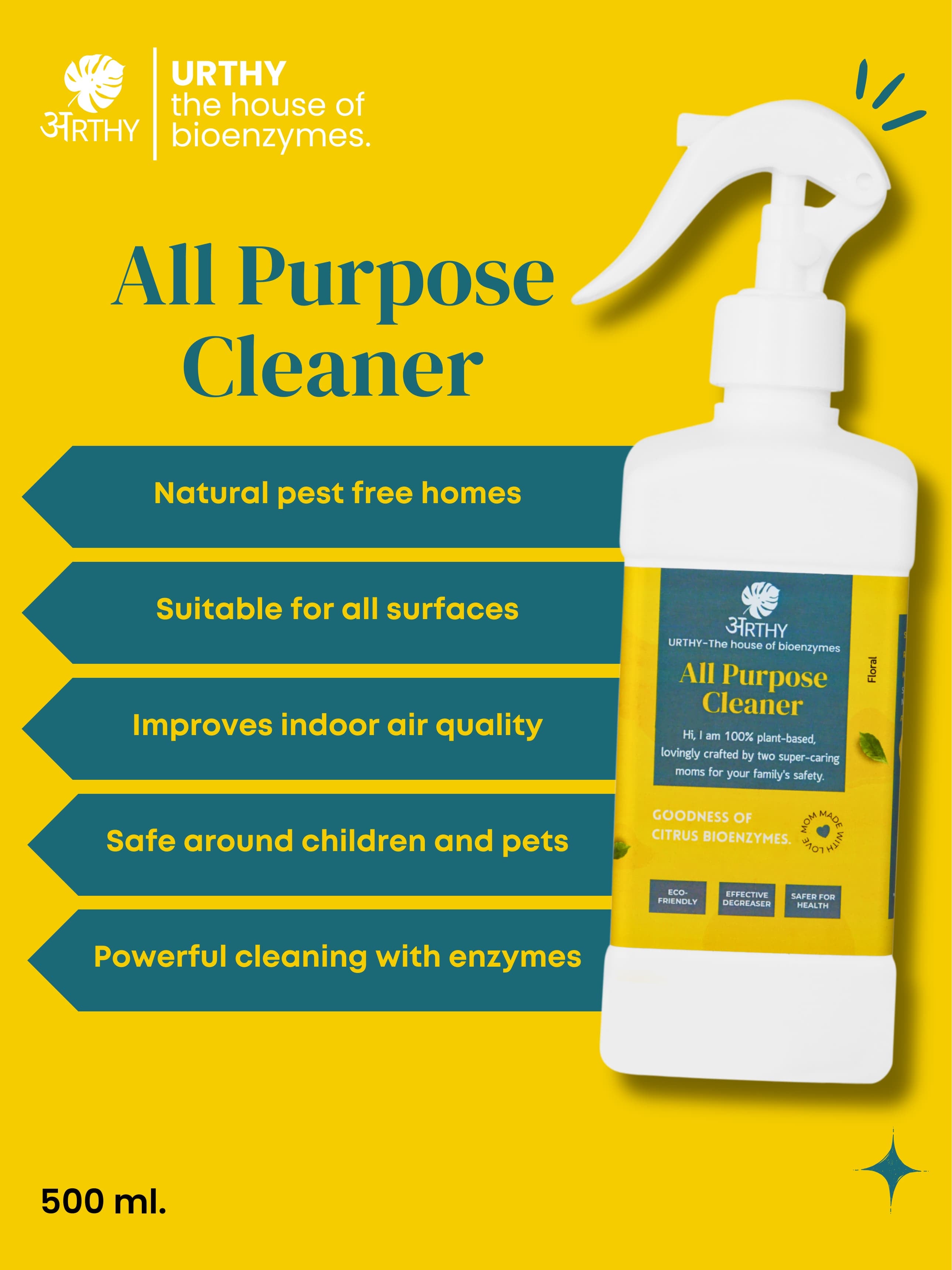 Powerful, All Purpose Natural Cleaner